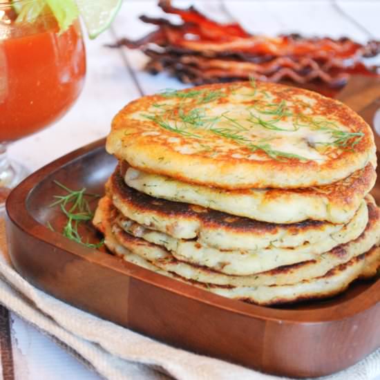 Potato Scones with Dill and Cheese