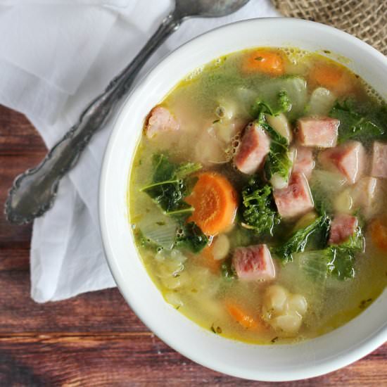 White Bean and Ham Soup