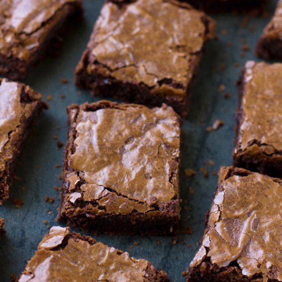 Rich Fudgy Flourless Brownies