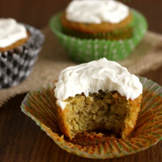 Gluten-Free Carrot Zucchini Muffins