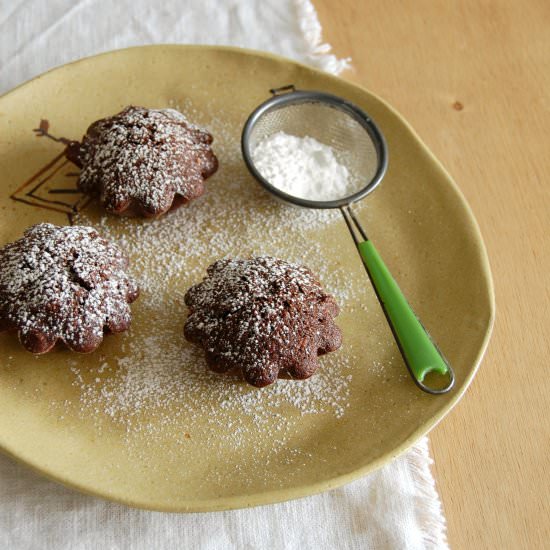 Chocolate Orange Financiers