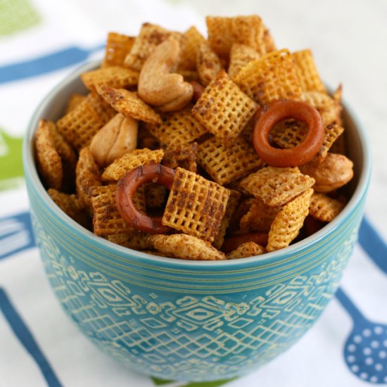 Gluten Free and Vegan Chex Mix