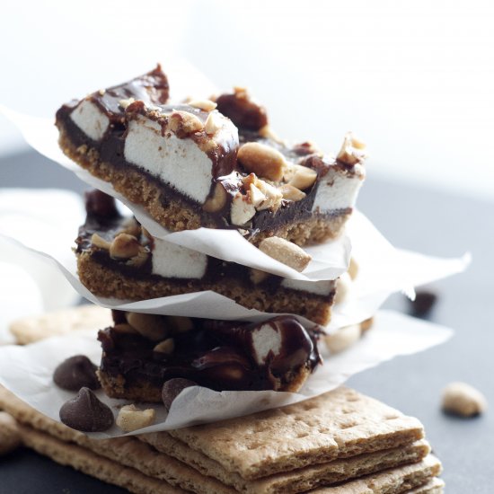 S’more Nut Bars