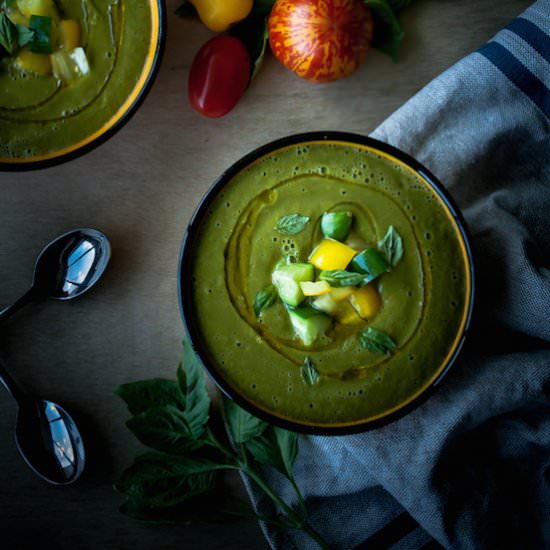 Heirloom Tomato & Avocado Gazpacho