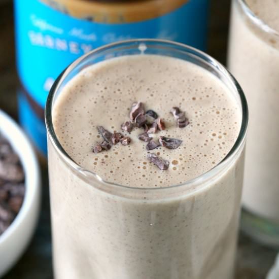 Chocolate Almond Butter Smoothie