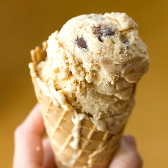 Triple Peanut Butter Ice Cream