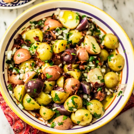 Confetti Baby Potato Salad