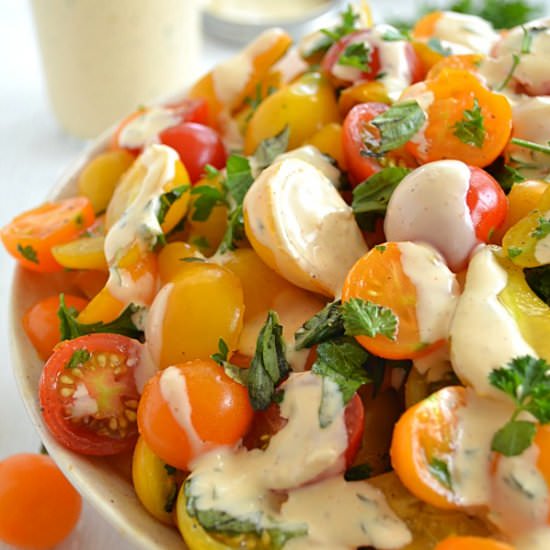 Herbed Cherry Tomato Salad