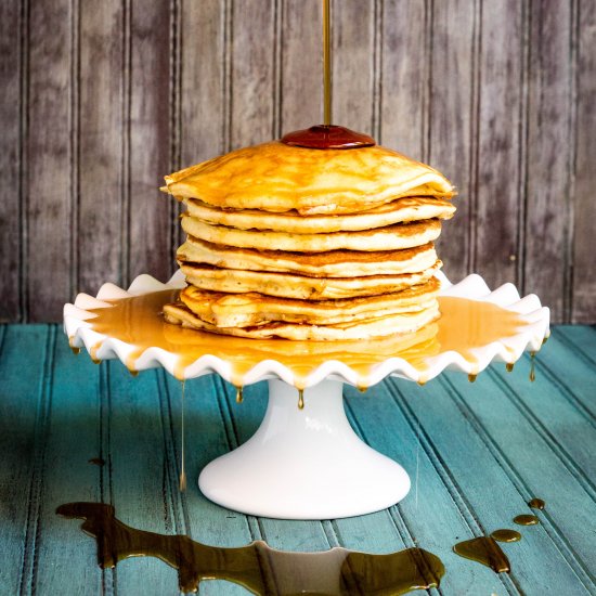 Homemade Freezer Pancakes