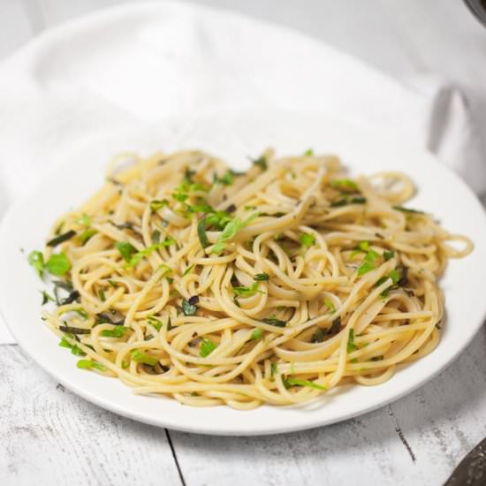 Red Pepper Flakes Spaghetti