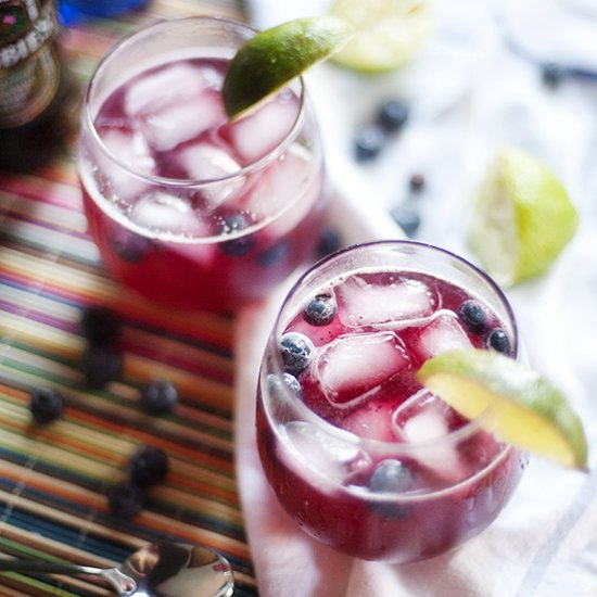 Blueberry Moscow Mule