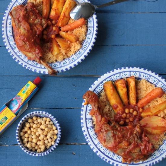 Couscous Tunisian au Poulet