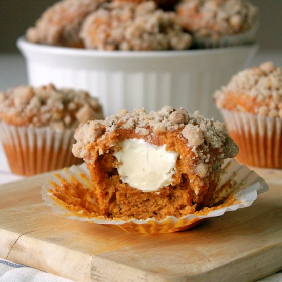 Pumpkin & Cream Cheese Muffin