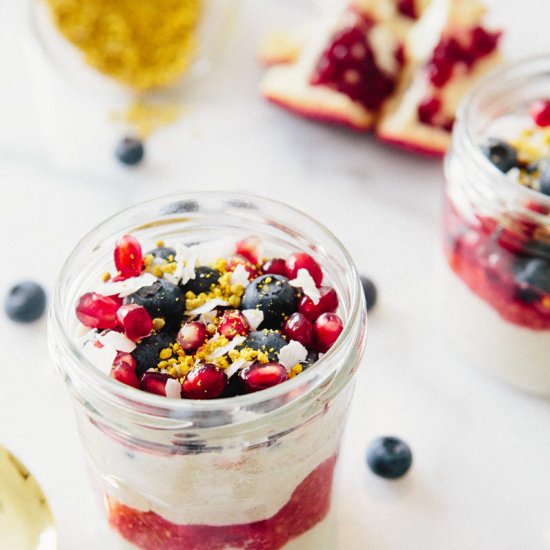 Overnight Buckwheat Cashew Parfait