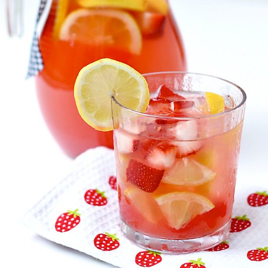 Strawberry Watermelon Infused Water