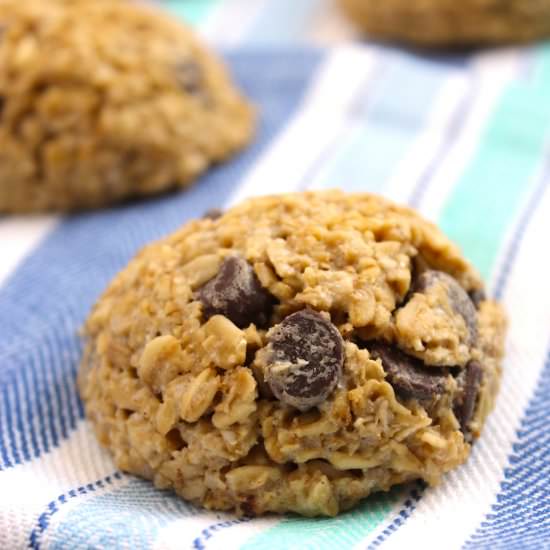 Vegan GF Chocolate Chip Cookies