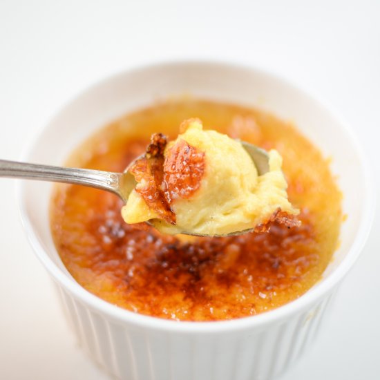 Crème Brulée à la Vanille Bourbon