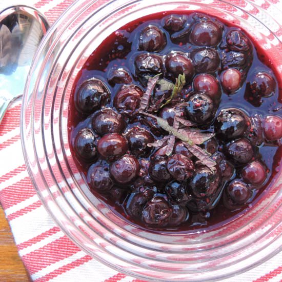 Blueberry Shiso Jam