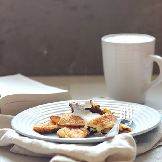 Peach Kaiserschmarrn