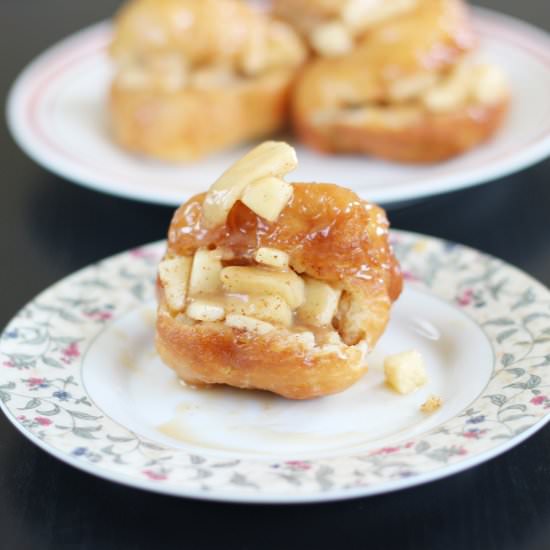 Caramel-Apple Doughnuts