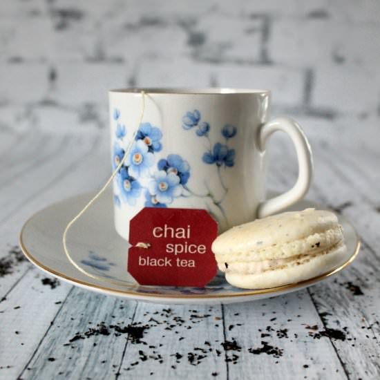 Chai Tea Macarons