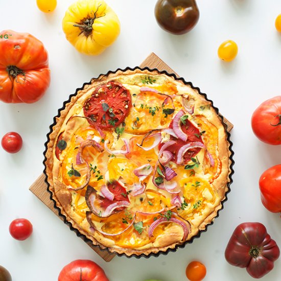 Heirloom Tomato Tart