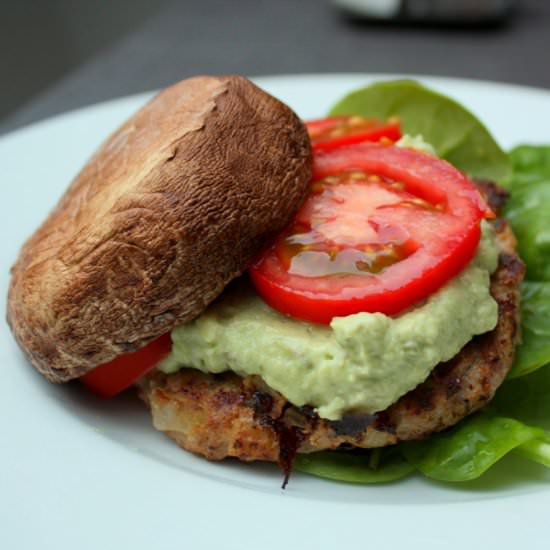 Portobello Mexican Burger