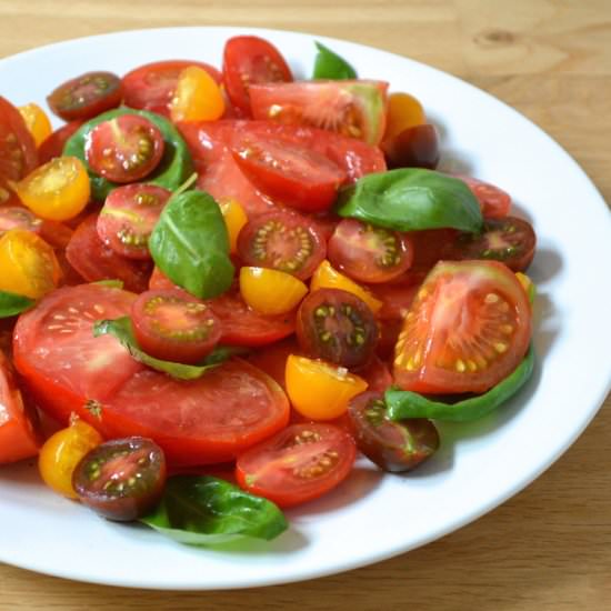 Tomato and Basil Salad