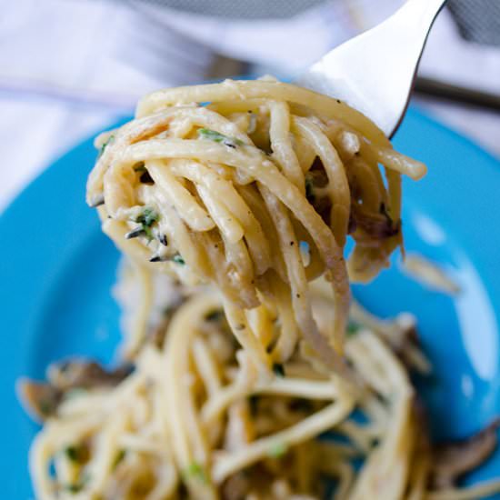 Creamy Mushroom Pasta