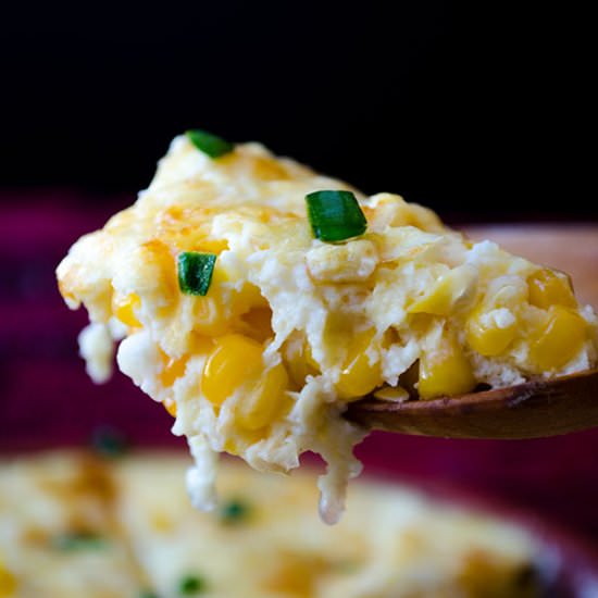 Creamy Cheesy Corn Casserole