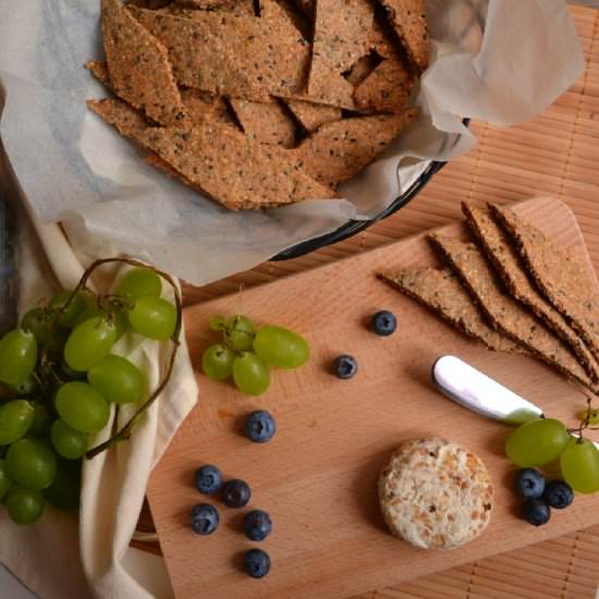 Vegan Cheese & Cracker Board