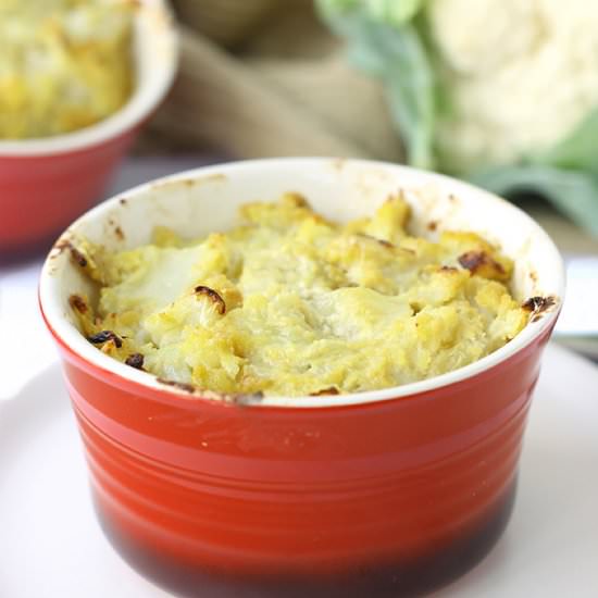 Baked “Cheesy” Cauliflower