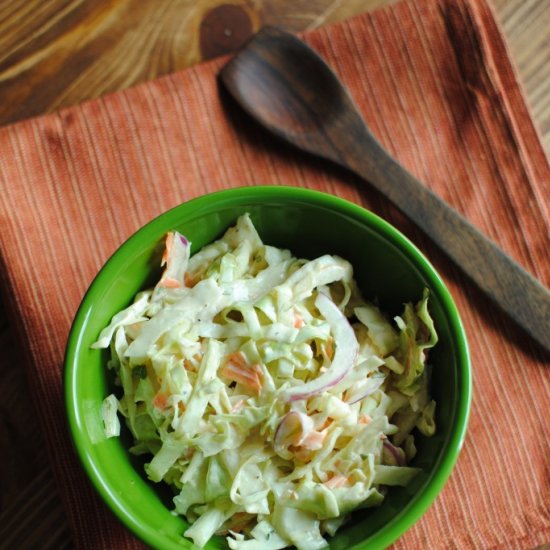 Spicy Cilantro-Lime Coleslaw