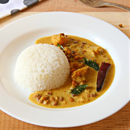 Vanpayar Manga Ozhichu Curry