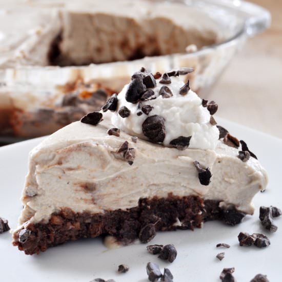 Chocolate Fudge & Mousse Pie