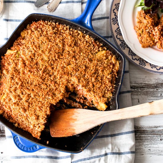 Stuffed Zucchini Skillet