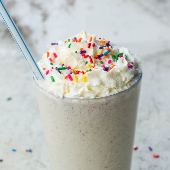 Boozy Birthday Cake Shake