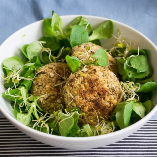 Mung Bean & Millet Burgers