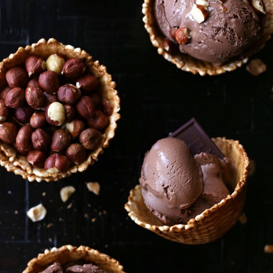 Chocolate Hazelnut Gelato