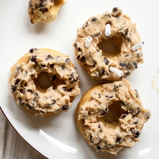 Cookie Dough Doughnuts