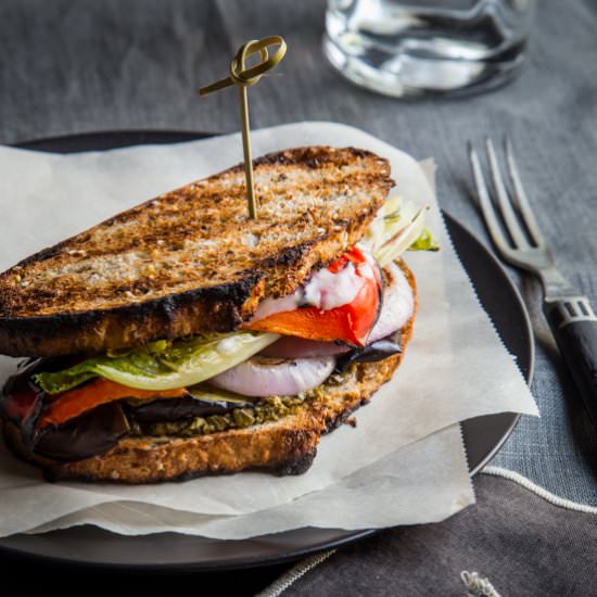 Grilled Veggie Sandwiches