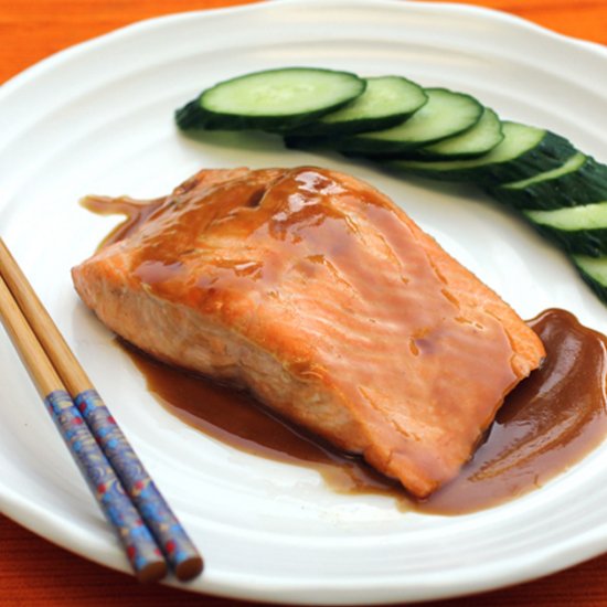 Grilled Glazed Salmon