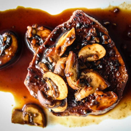 Balsamic Mushroom Glaze