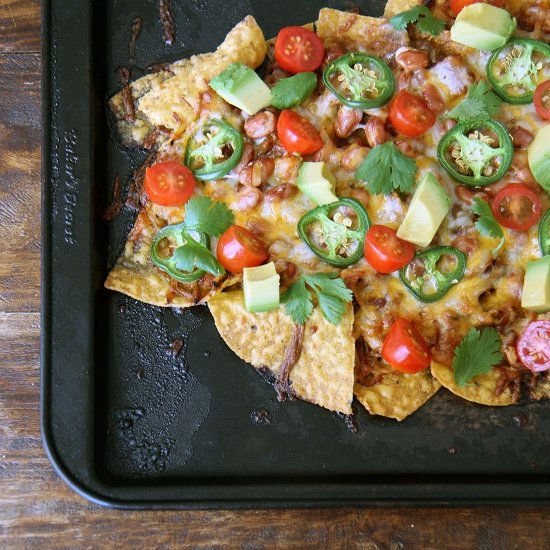 Chipotle Chicken Lager Nachos