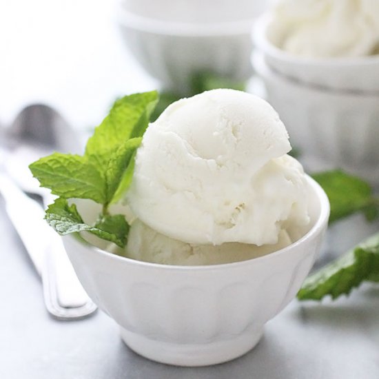 Backyard Mint Ice Cream