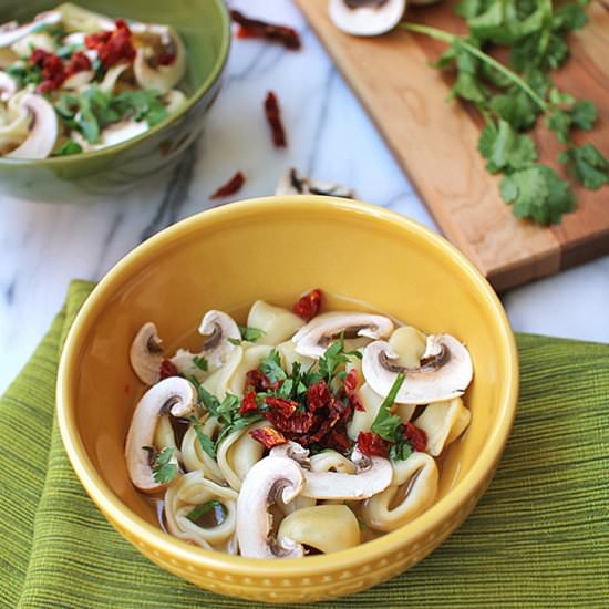 Cheese Tortellini Soup