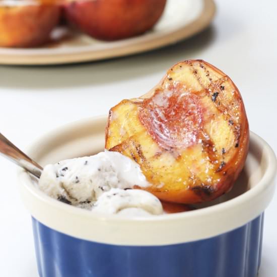 Grilled Peaches