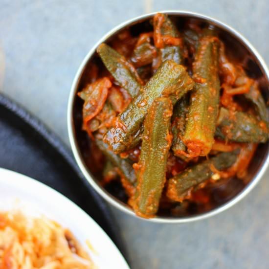 Bhindi Masala – Okra Curry