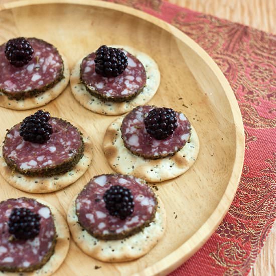 Pickled Blackberries