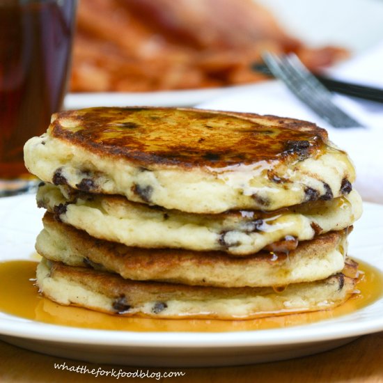 Kelsey’s Chocolate Chip Pancakes